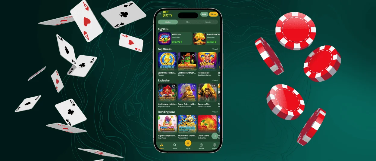 BetSixty App iOS
