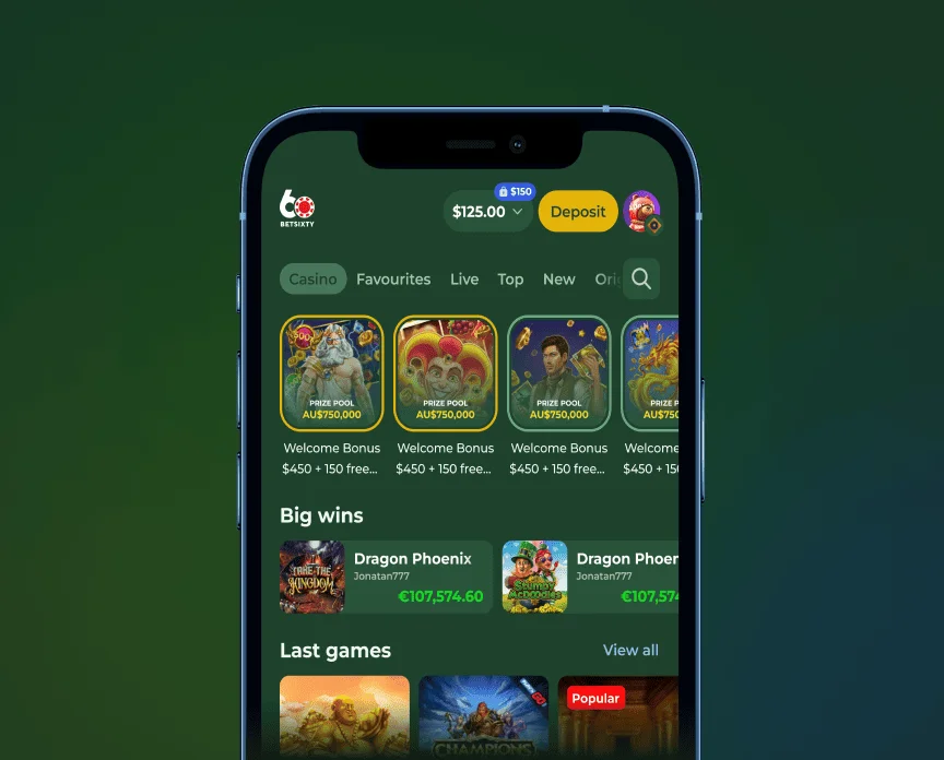 BetSixty app